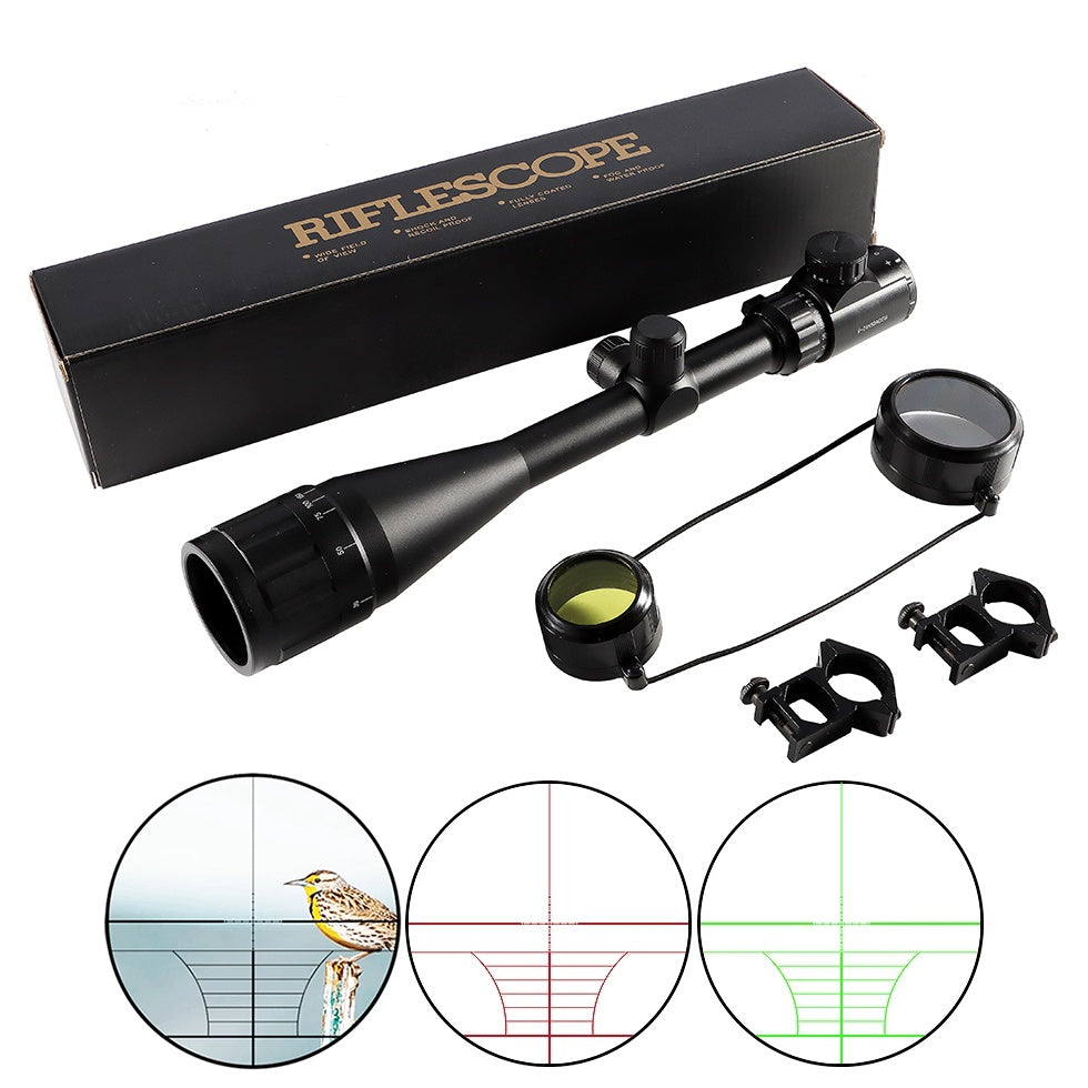 Hunting Rifle Tactical Riflescope 6-24X50 AOEG Reticle Riflescopes