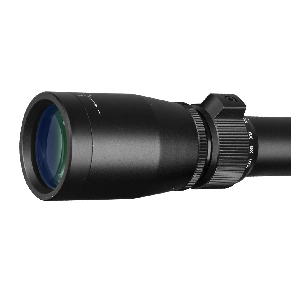 4.5-14x40 (Adjustable Objective) Rifle Scope Sight Glass Mil Dot With Mounts Hunting