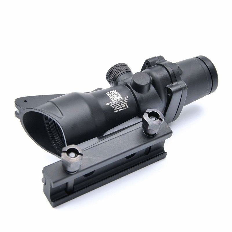 ACOG 4X32 Scope Sight Real Fiber Optics Green/Red Illuminated Crosshair Hunting Riflescopes