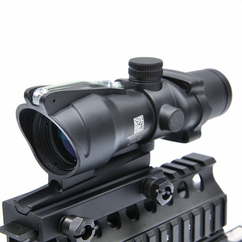 ACOG 4X32 Scope Sight Real Fiber Optics Green/Red Illuminated Crosshair Hunting Riflescopes