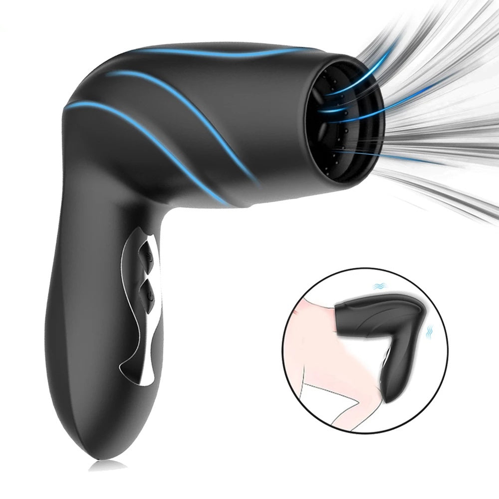 Blowjob Penis Pump Vibrator for Men Automatic Sucking Pussy Male Masturbation Cup Oral Climax Glans Massager Sex Toys for Men