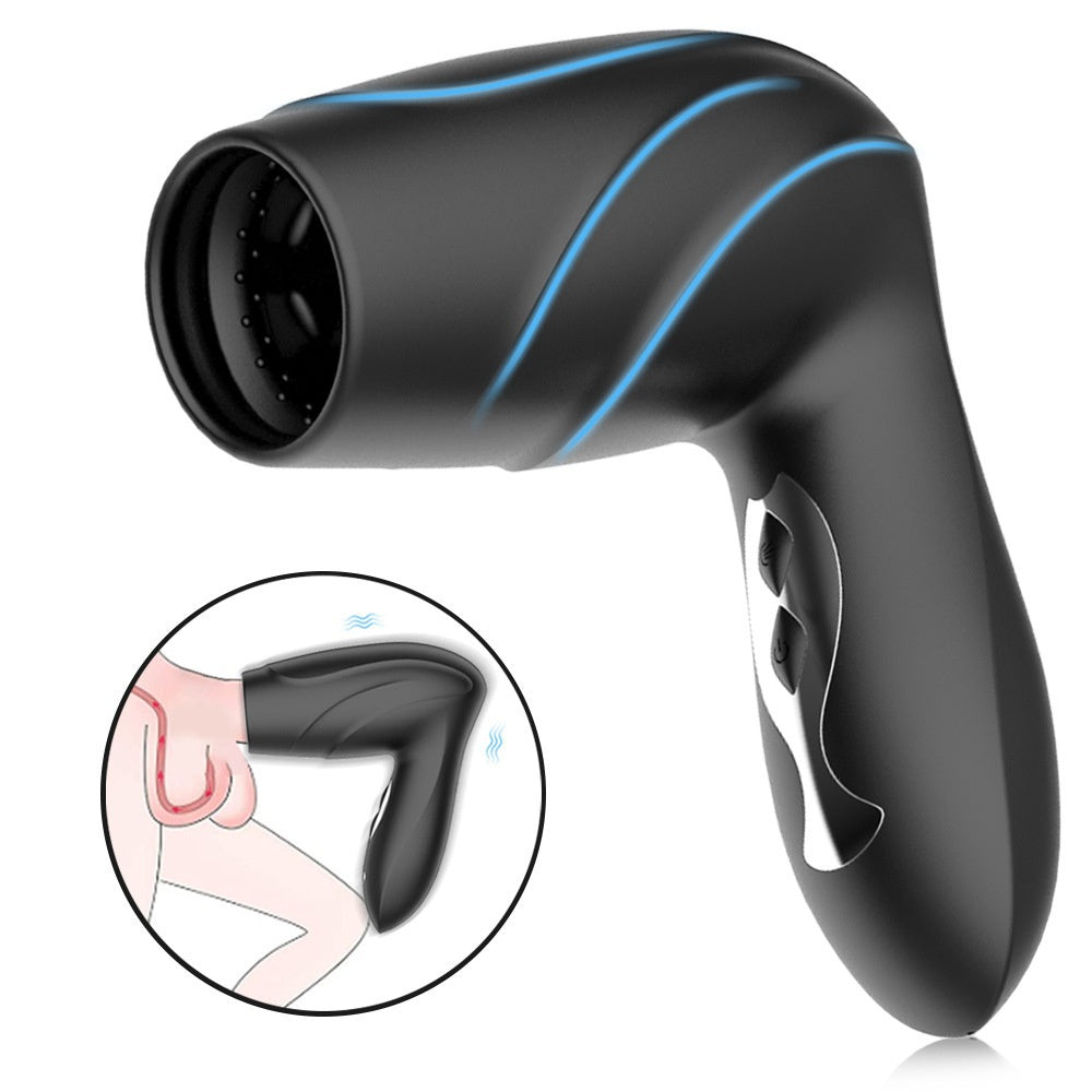 Blowjob Penis Pump Vibrator for Men Automatic Sucking Pussy Male Masturbation Cup Oral Climax Glans Massager Sex Toys for Men