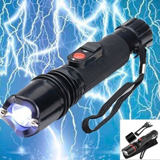 Briday 305 Model Stun Gun LED Flashlight Rechargeable Electric Shock Torch