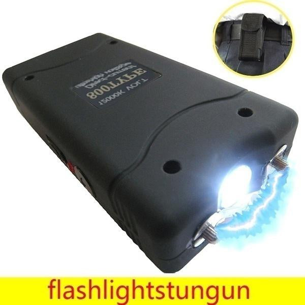 POLICE Mini Flashlight Stun Guns Defense LED Charging Tactical Flashlight Self-defense Flashlight